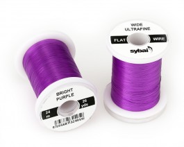 Flat Colour Wire, Ultrafine, Wide, Bright Purple